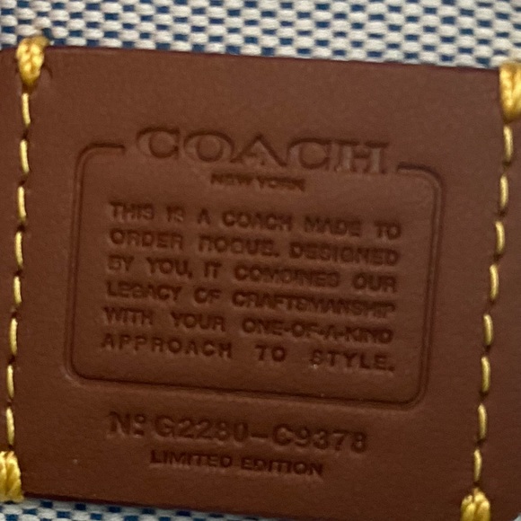 NWT Coach Limited Edition MTO Rogue 17 - Picture 14 of 15